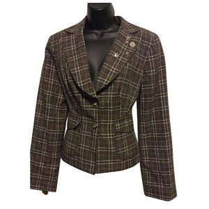 NP Plaid Blazer